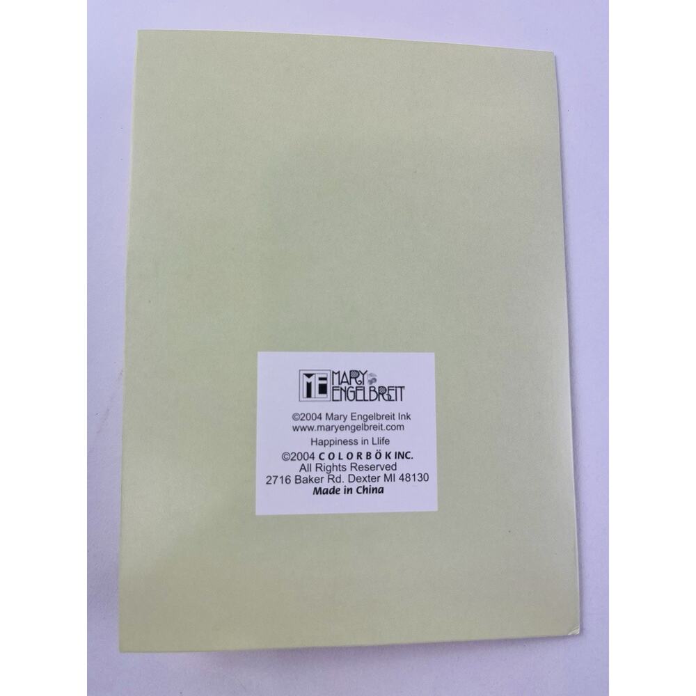 Mary Engelbreit Stationery Lot Journal Note Cards Memo Pad Whatever Like Happy - Picture 10 of 16